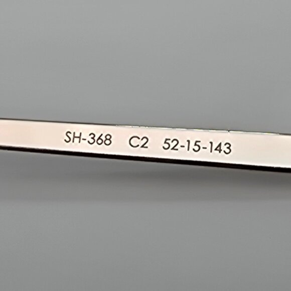 Scott Harris Europa SH-368 C2 Pewter Chrome Eyeglasses Frame w/ Case 52-15-143 - Picture 8 of 16